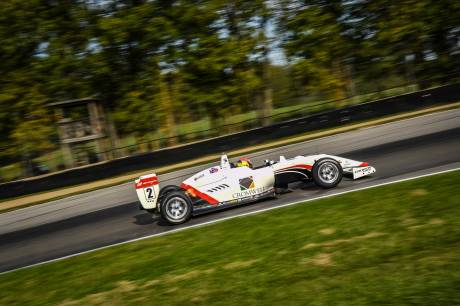 Thomas Nepveu happy with USF2000 learning season at Cape Motorsports. Second in the Rookie of the Year Championship