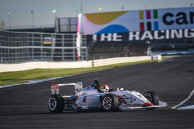 Best results of the season for Thomas Nepveu at Indianapolis. 9th in race 1 - 8th in race 2 - 5th in race 3 - Cooper Tires USF2000 Championship Best results of the season for Thomas Nepveu at Indianapolis. 9th in race 1 - 8th in race 2 - 5th in race 3 - Cooper Tires USF2000 Championship